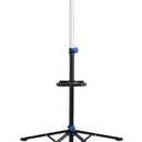 Pro Stand Plus Bike Rack - Heavy-Duty Telescoping Bicycle Stand with Tool Tray, Rotating Clamps, and Adjustable Handlebar Rod by RAD Cycle (Black)