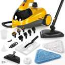 Steam Cleaner for Home, Multipurpose Chemical-Free Pressurized Steamer, 22 Accessories & 50 fl oz Large Tank, Deep Cleaning for Tile, Grout, Bathroom, Kitchen, Carpet & Upholstery