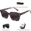 MARE AZZURO Reader Sunglasses Women UV Protection Outdoor Reading Glasses 0.5 0.75 1.0 1.25 1.5 1.75 2.0 2.25 2.5 2.75 3.0 3.25 3.5 3.75 4.0 (Brown, 2.50)