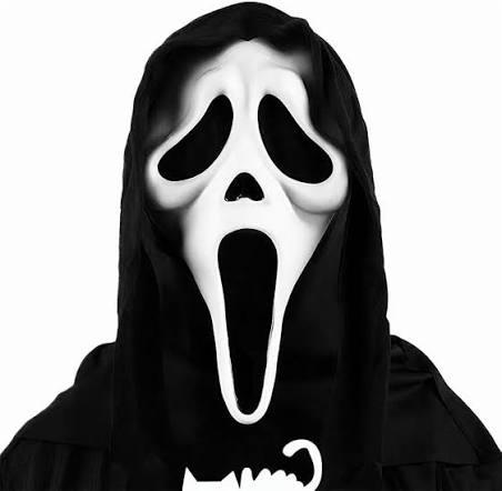 IBKKRZI Halloween Mask Natural Latex Scary Skull Mask - Halloween Horror Full Head Masquerade Cosplay Party Mask Decoration