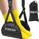 2 x Airplane Foot Hammock, Portable Foot Hammock for Plane Travel to Relax Your Feet, Plane Travel Essentials Comfy Foot Rest Hanger Plane Footrest for Long Trip