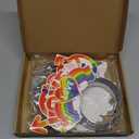 Blosssound 16 Pcs Rainbow Headband Gay Pride Headband LGBT Hair Hoops Rainbow Hair Accessories Headwear for Gay Pride Lesbian LGBTQ Party Favors Supplies Costume Outfits Equality Parade Decorations
