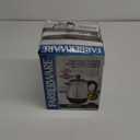 Farberware Electric Coffee Percolator, FCP240, Stainless Steel Basket, Automatic Keep Warm, No-Drip Spout, 4 Cup