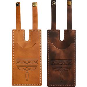 2 PC Western Wallet, Boot Wallet for Women, Western Wallets for Women with Snap Strap, Leather Wallet for Boots, Secure Storage Accessory for Western Style Fashion