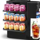 Flavor Pod Holder Rack Compatible With Ninja Thirsti | Wooden 3-Tier Organizer Holds 20 Flavor Pods | Space-Saving, Easy Assembly