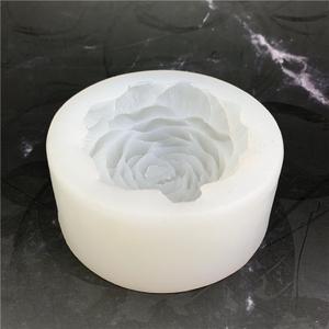 2PCS Peony Flower Silicone Soap Molds 3D Resin Candle Molds Flower Fondant Silicone Mold for Handmade Cake Decoration Cupcake Jelly Candy Chocolate Epoxy Casting Resin Craft