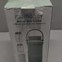 Momcozy 22oz Portable Breast Milk Cooler for Outdoor, Life Saver with 360 Total Cooling for 24 Hours, Larger Capacity Travel Breastmilk Chiller with 2pcs Baby Bottles for Breastmilk Storage, Purple