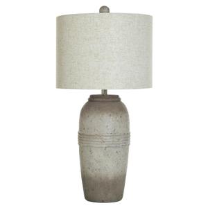 Stylecraft Home Collection Charlotte - Light Table Lamp-32 Inches Tal Wide-Taupe/Cream/Speckled Finish