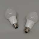 Energetic Motion Sensor Light Bulb, 8.5W (60 Watt Equivalent) E26 Motion Activated Dusk to Dawn Security Light Bulb for Front Door Porch Garage Basement Hallway Closet, 3000K Warm White, 2 Pack