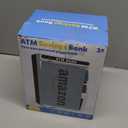 ATM Piggy Bank for Kids, ATM Machine for Real Money with Debit Card, Bill Feeder, Coin Recognition, Balance Calculator, Electronic Savings Safe Box, Gifts for Teen Boys Girls