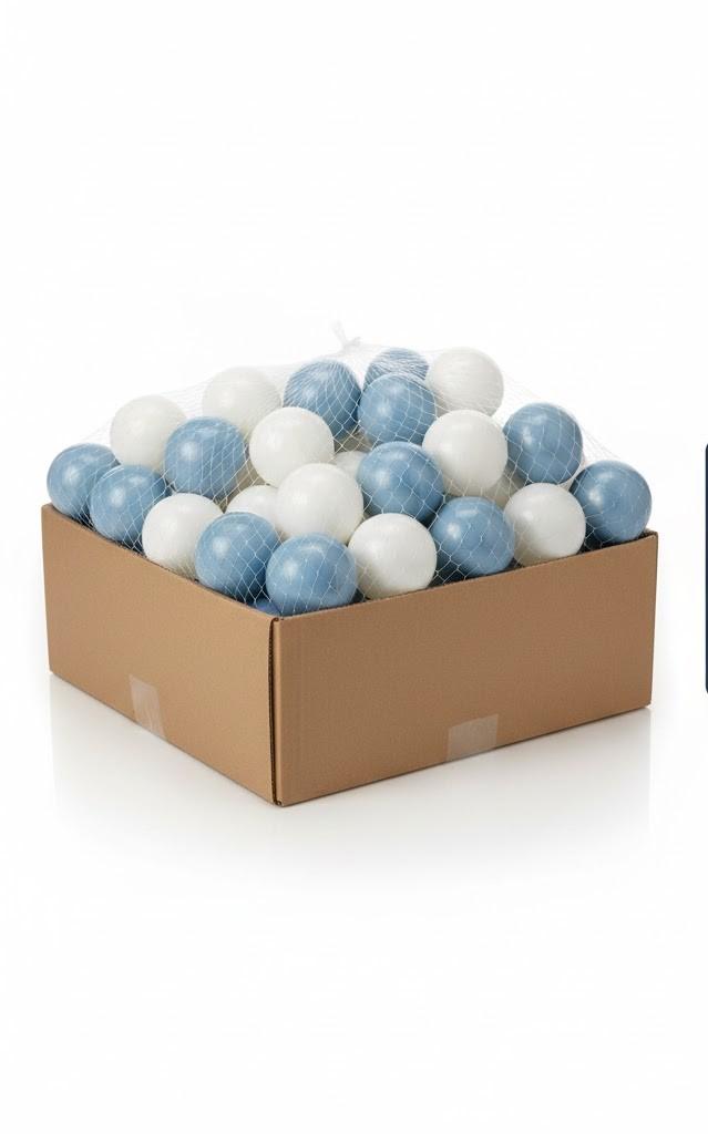 GOGOSO Ball Pit Balls Stars Moon Shapes Plastic Pitballs for Toddler Play Tent Baby Photo Props Kids Pool Water Toys Kiddie Pool Party Decor, Coffee+Beige Mix Cream Colors +Pearl Colors, 50PCS (Coffee+ Milktea+ Cream White+pearl Light Gray)