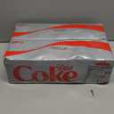 Diet Coke Soda Soft Drinks, 12 fl oz Fridge Pack Cans, 24 Pack - Cola Flavored Diet Soda Soft Drinks (BB: August 11, 2025)