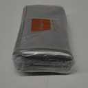 Lifewit 6 Pack Clothes Storage Bins with Lids, Foldable Blanket Storage Bags with Zippers, Clear Window and Reinforced Handles, Closet and Organization for Clothing, Sweater, Comforter, Bedding, Gray