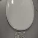 Bemis Radiance Heated Night Light Toilet Seat, Slow Close Adjustable Fit Long Lasting Plastic Seat, Round, White