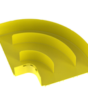 FiberRunner® Horizontal Right-Angle Fitting