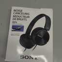 Sony MDRZX110NC Noise Canceling On Ear Headphones, Black, Wired (medium)