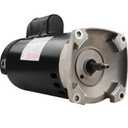 B2854 Square Flange Pool Pump Motor - 1.5HP, 3450 RPM, 56Y Frame | 115V/230V PSC Motor w/1.1 Service Factor | Compatible with Century, Smith & Major Pool/SPA Systems