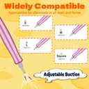 Electric Vacuum Diamond Art Painting Pen with Adjustable Suction, Diamond Art Kits for Adults, Epainter Diamond Painting Pen Without Wax, Diamond Art Accessories Tool with Storage Trays(Pink)