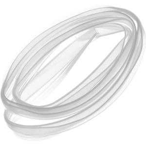 Frameless Glass Shower Door Seal Sweep - Door Bottom Side Seal Strip H-Type Silicone Rubber