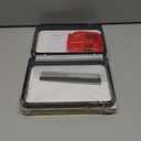 SONGMICS Cabinet Organizer Shelf, Set of 2 Kitchen Counter Shelves, Kitchen Storage, Spice Rack, Stackable, Expandable, Metal and Engineered Wood, Ink Black and Natural Beige UKCS02NB (11.7"W)