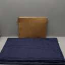 FOLINS&HOME Navy Rectangle Tablecloth 52 x 70 Wrinkle Free Waterproof Polyester Table Cloths, Spillproof Heavy Duty and Washable Table Cover for Party, Indoor and Outdoor-Oblong/Rectangular