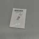 Mudder 3 Pieces Nose Hair Scissors Rounded Tip Scissors Facial Hair Trimming Stainless Steel Blunt Tip Trimmer for Eyebrows, Nose, Moustache, Beard, Grooming (Silver)