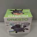 Presto 06009 10-Quart Kitchen Kettle XL Multi-Cooker, Steamer and Deep Fryer, Black