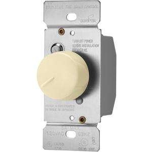 Eaton RFS5-A-K 5-Amp 120-Volt Single-Pole Quiet 3-Speed Fan Control, Almond