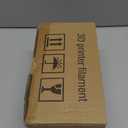 Haosegd 3D Printer Filament PLA 1.75mm 3-D Printing Materials 5 Colors Bundle Print Filiment 1.75 mm White Black Red Blue Purple Dimensional Accuracy 0.02mm Fillament Spool Vacuum Packaging 250G X 5