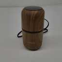 COOL KNIGHT Electric Herb Grinder [Large Capacity/High Rotating Speed]-Electric Grinder for Spices and Herbs (Wood grain 2)