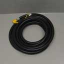 12 FT Propane Quick Connect Hose for RV to Gas Grill, Propane Quick Connect Fittings for 1 LB Throwaway Bottle Connects 1 LB Portable Appliance to RV 1/4" Female Quick Disconnect