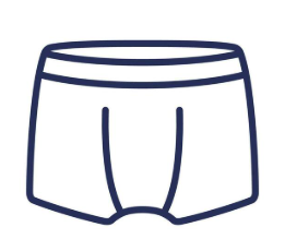 Shinesty Ball Hammock Boxer Brief - Pouch Underwear For Men with Fly (Mystery Print, XL)