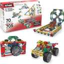 K'NEX - 70 Model Building Set 705 Pieces, STEM Learning, Creative Play Set Ages 7+ 
