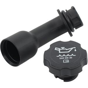 MOTOKU Engine Oil Filler Tube w/Gasket and Oil Filler Cap for Chevrolet Trailblazer Silverado Avalanche Suburban Cheyenne for GMC Yukon Sierra Envoy for Buick Rainier for Cadillac Escalade