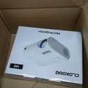 Mini Projector, CLOKOWE 2024 Upgraded Portable Projector with 9000 Lux 