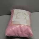 30x10ft Baby Pink Tulle Backdrop Curtain with Lights String for Parites, Sheer Photo Backdrop Curtains with Lights for Wedding Backdrop Ceremony Reception Bridal Shower Baby Shower Birthday Party (6 Panels(5*10FT))