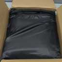 Waterproof Shelf Cover,Outdoor 600D Heavy Duty Dustproof Storage Shelves Cover,48''x18''x72'' Shelf Covers for Wire Shelving with Zippers,Storage Rack Covers with Clear Front (Black)