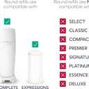 Diaper Genie Essentials Round Refill Pack of 4 | Holds Up to 1280 Newborn Diapers | Features Unscented Continuous Film | Compatible with Diaper Genie Complete and Expressions Pails