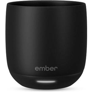 Ember Temperature Control Smart Cup, 6 oz, App-Controlled Heated Coffee Cup, Espresso Mug with 90 Min Battery Life, Black