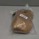 GNIMEGIL Wigs Strawberry Blonde Wig with Bangs Synthetic Hair Full Natural Hairstyle Straight Medium Length Bob Cut Halloween Beth Costume Wigs for Women Cosplay Wig Honey Blond