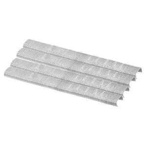 uxcell 16 Gauge C Ring Staples, 16.9Inner Outside Crown 8.7mm Height 5000 Pcs Galvanized Steel for C Ring Pliers, White, Size: 16.9x8.7x1.6mm