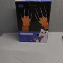 Dog Nail File Toy with 2 Dog Treat Puzzle, Interactive Dog Enrichment Toys for IQ Training, Dog Scratch Pad for Nails, Slow Feeder and 2 Level in 1 Dog Puzzle,Double Non-Slip Design(Blue)