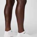 Nike Unisex Adult Everyday Cushioned Training No-Show Socks (6 Pairs) (Large, White/Black)