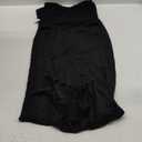 Two Piece Skirt Set for Women - Sexy 2 Pc Sleeveless Spaghetti Strap Pleated Tank Top Maxi Long Skirts Sets (Medium, Black)