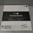 Art3d Premium 10-Sheet Peel and Stick Tile Backsplash - 12"x12" for Kitchen , Bright White
