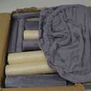 Xin Three Layer Cat Tree with Cat Condo and Two Hammocks,Grey (37.4", 37.4" Grey)