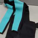 OMGear Wetsuit Kids 2mm 3mm Shorty Neoprene one Piece Short Sleeves Diving Suits Back Zipper Thermal Swimsuit for Youth Boys Girls Scuba Diving Surfing Snorkeling Swimming Water Sports (14, Full/Light Blue)