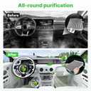 2 x Engine+Cabin Air Filters Set Fit for 2023-2025 Honda Accord 2.0L Hybrid, 2023-2025 CR-V CRV 2.0L Hybrid(All only for 2.0 hybrid, Not 1.5L), Air Filter With Activated Carbon Replace CF10134 172206MAJ01