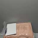 Bedsure King Size Comforter Set Dusty Pink - Bed in a Bag Bedding Set 7 Pieces, GentleSoft Pintuck Bed Set Gift for Family, Pinch Pleat Dusty Pink Comforter with Sheets, Pillowcases & Shams