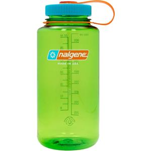 Nalgene 32 oz Wide Mouth Water Bottle | BPA-Free, Durable & Leak Proof, Lightweight Bottle for Hiking & Gym, Work & Travel (Pear)